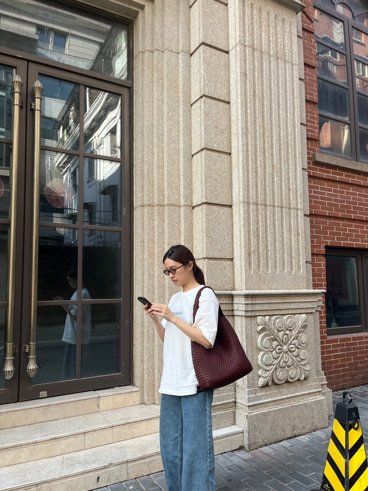 PIPER TOTE - BURGUNDY