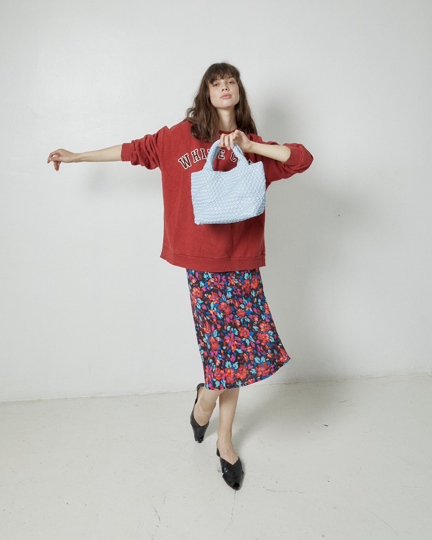 PUN PUN HANDBAG -LIGHT BLUE