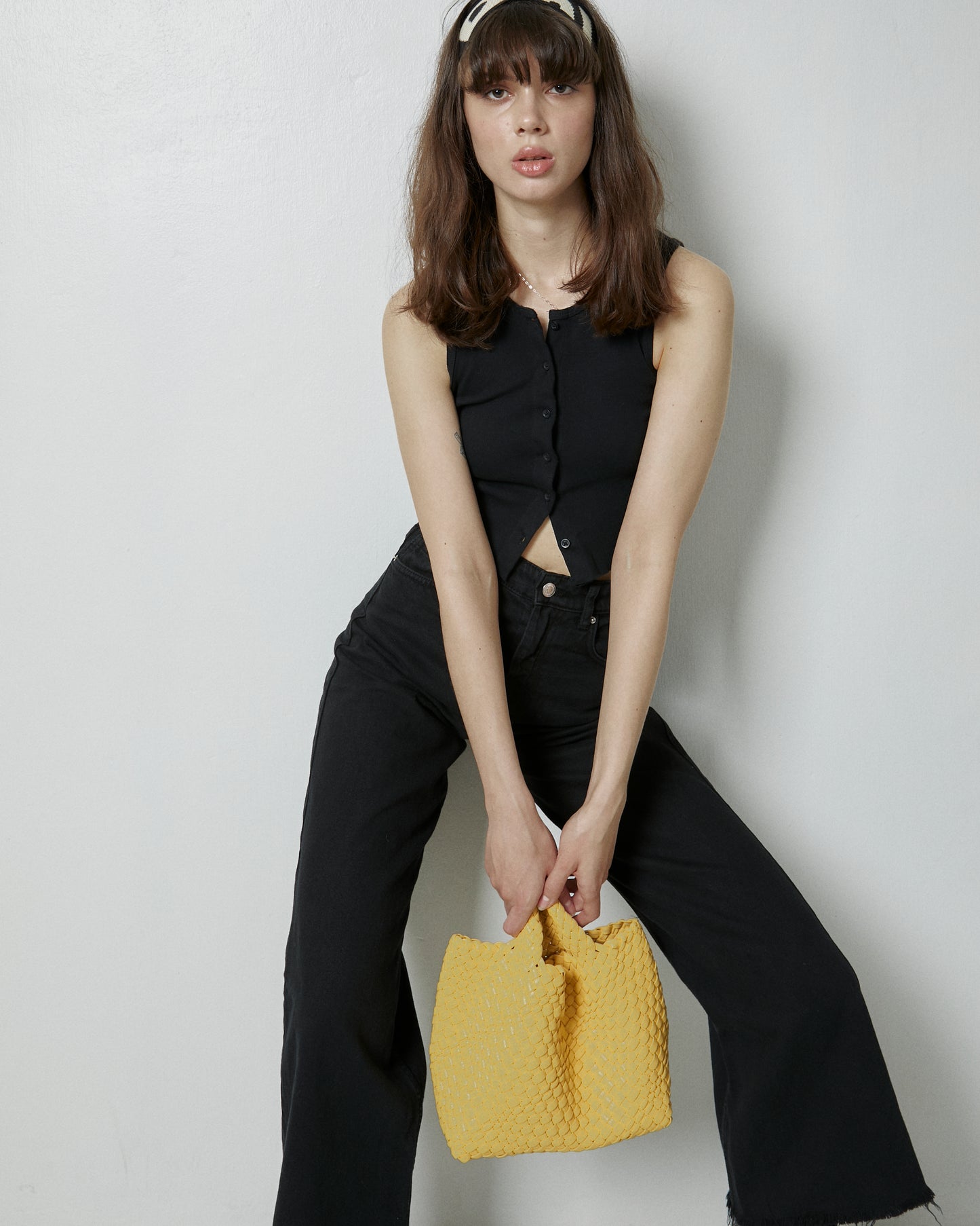 PUN PUN HANDBAG - YELLOW