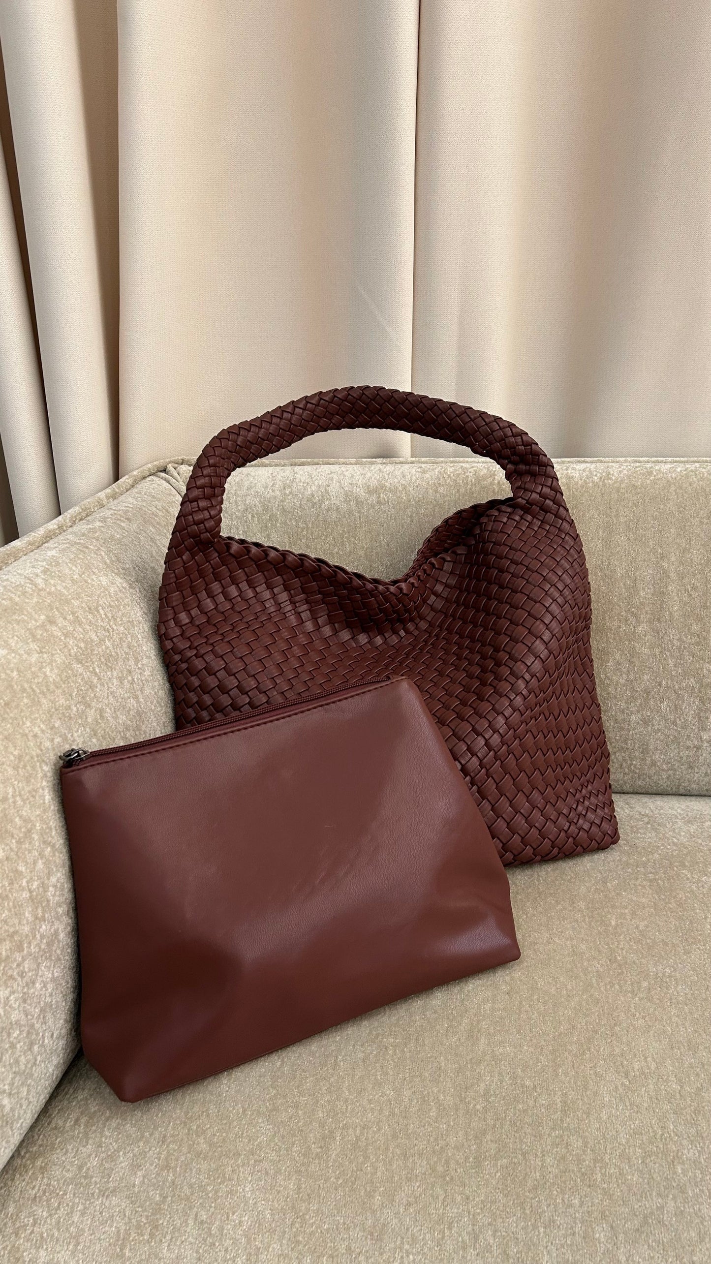 PIPER TOTE - CHESTNUT