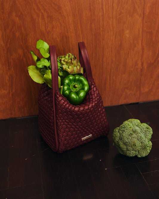 CHARLIE BAG - BURGUNDY