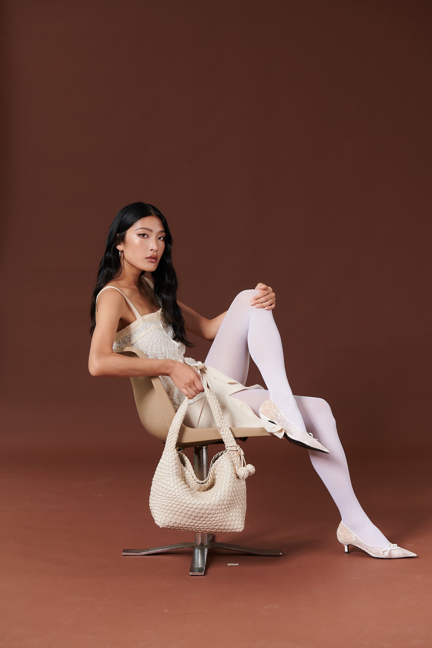 POPPY SHOULDER BAG - BEIGE