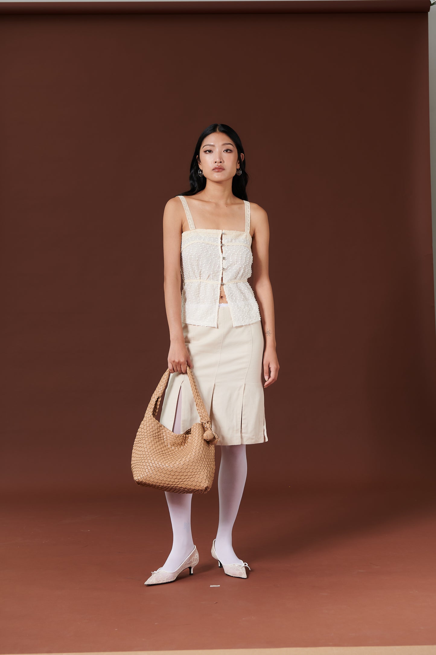 POPPY SHOULDER BAG - KHAKI