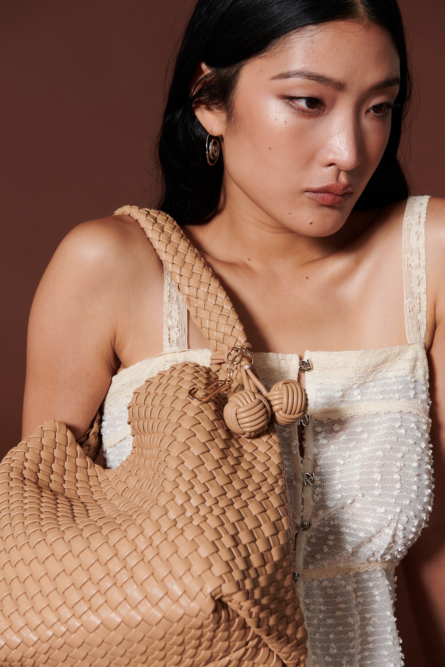POPPY SHOULDER BAG - KHAKI