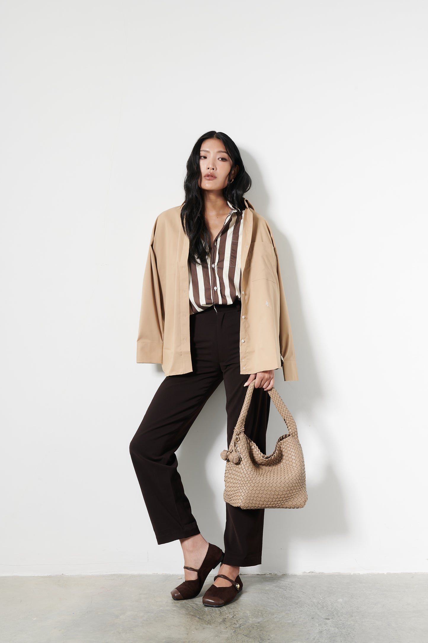 POPPY SHOULDER BAG - TAUPE