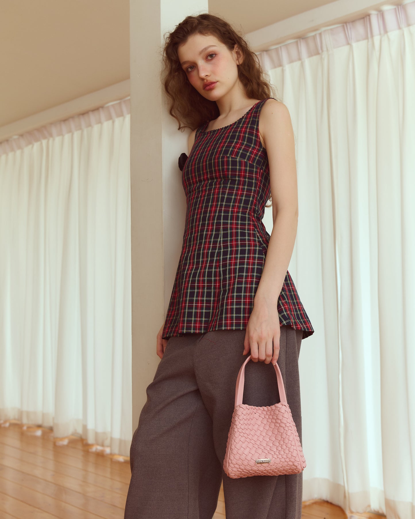 PAIGE HANDBAG - BABY PINK