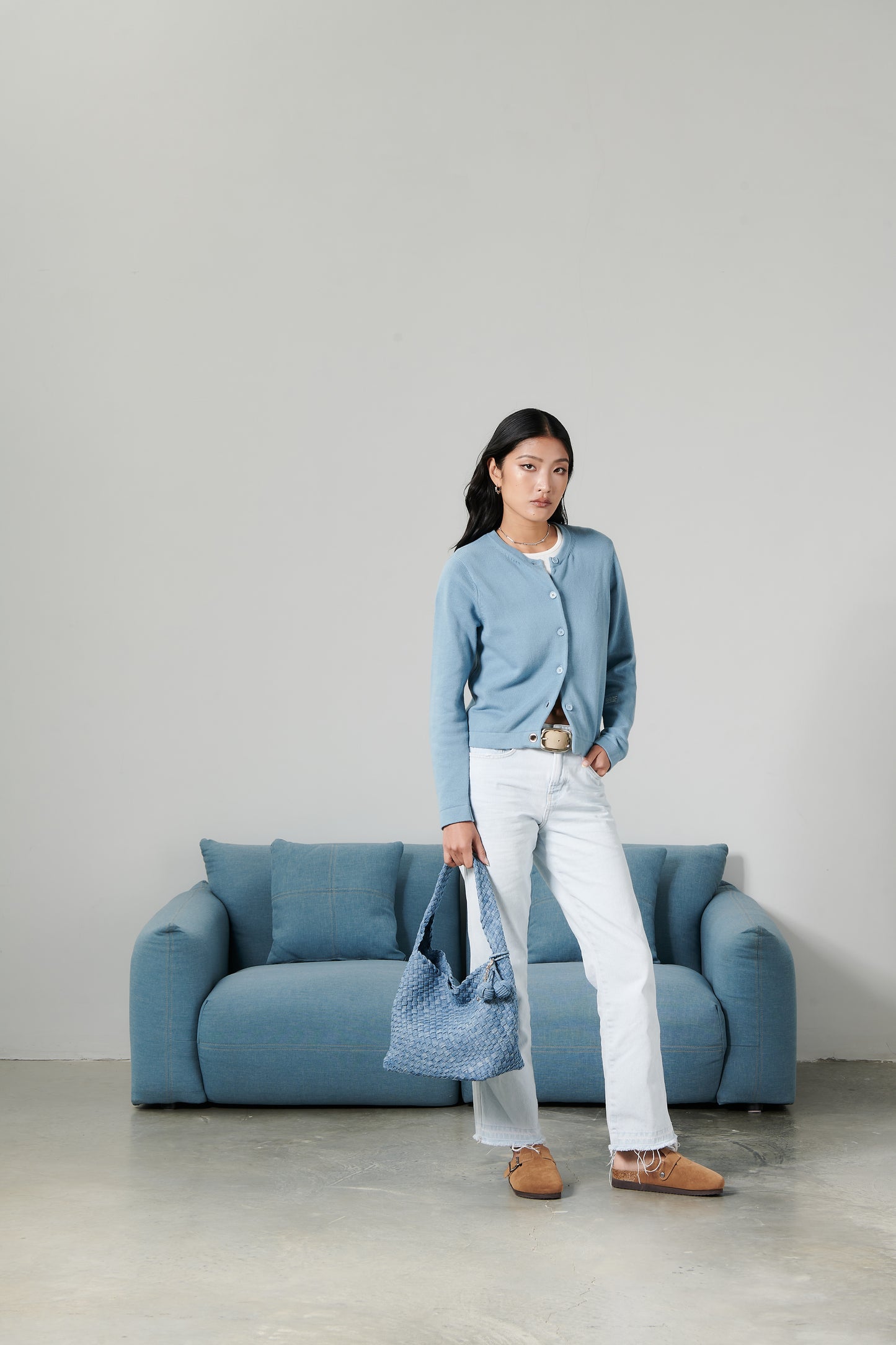 POPPY SHOULDER BAG - DENIM