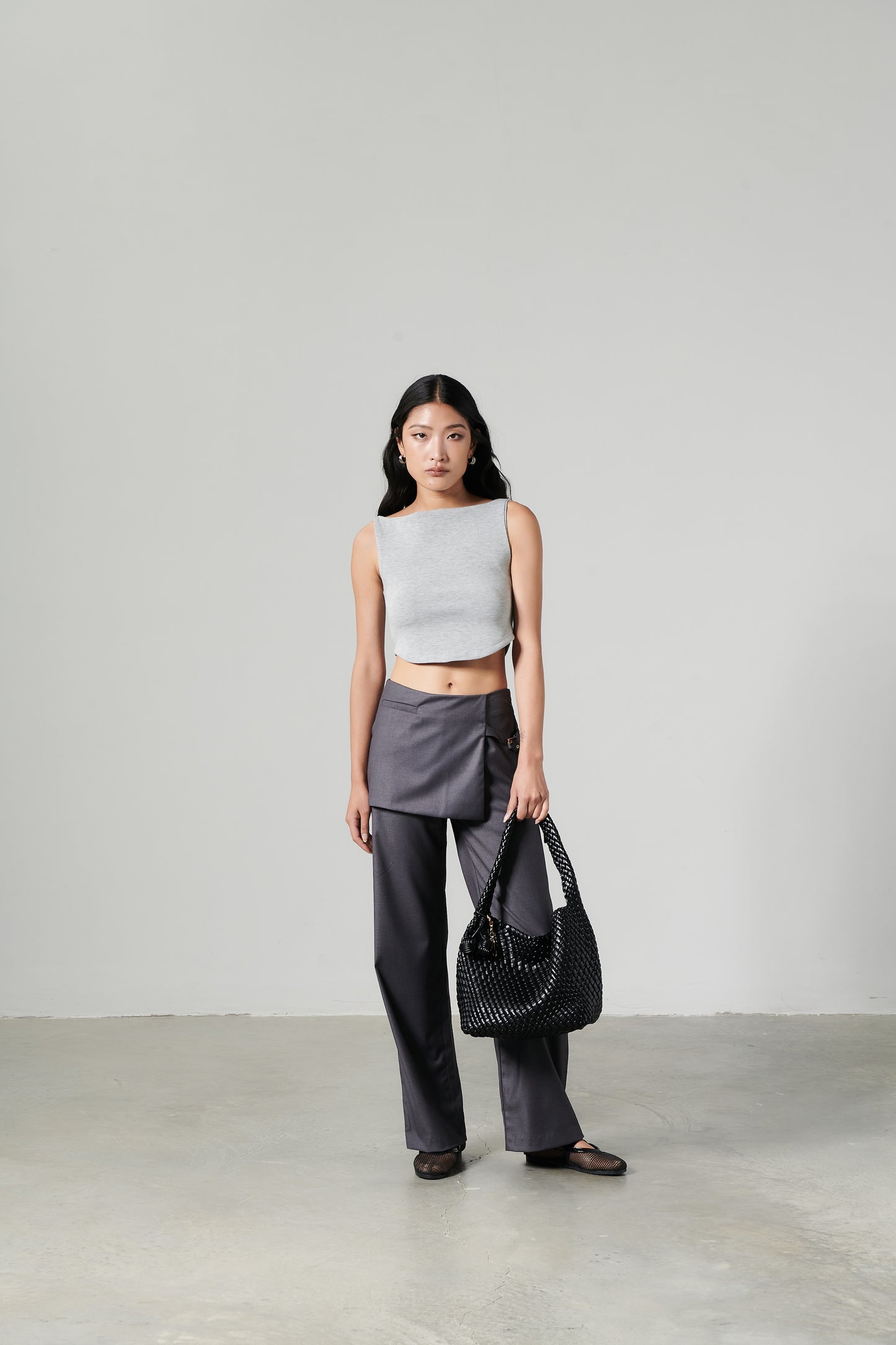 POPPY SHOULDER BAG - BLACK