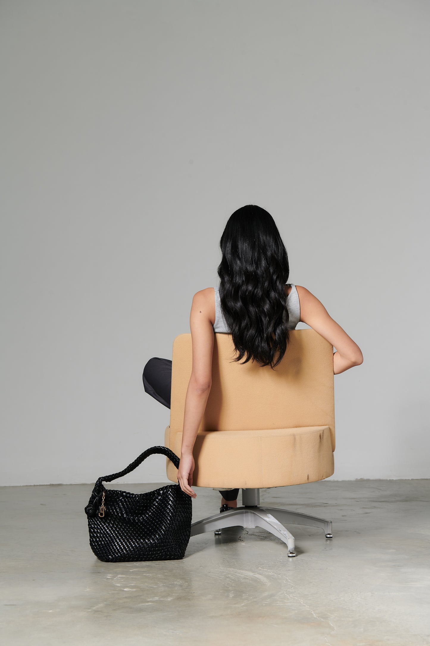 POPPY SHOULDER BAG - BLACK