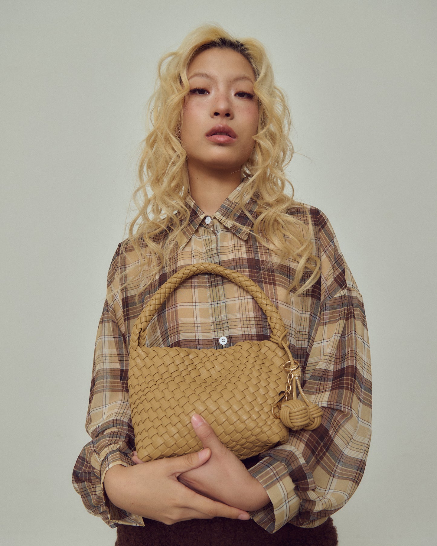 MINI POPPY BAG - LATTE