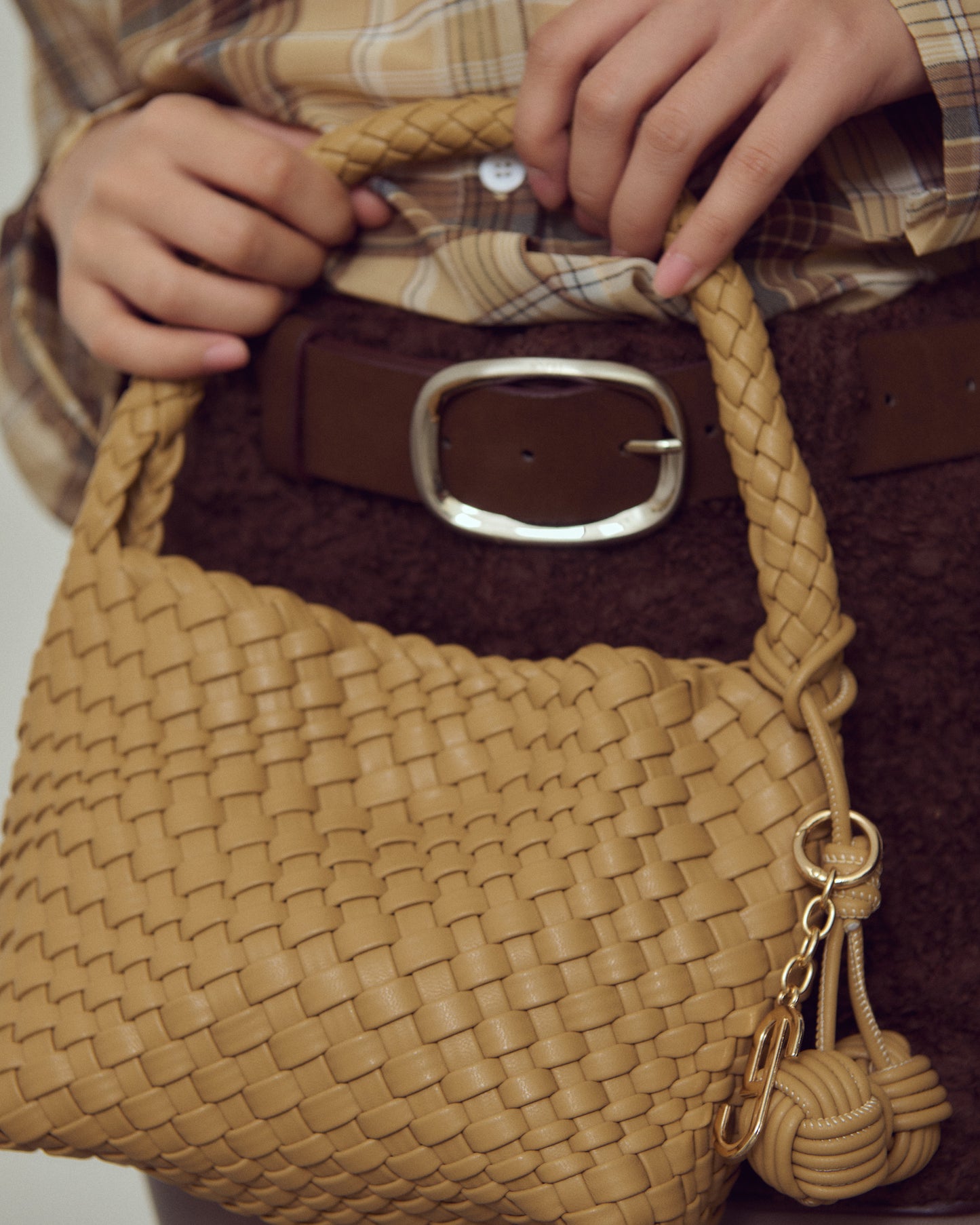 MINI POPPY BAG - LATTE