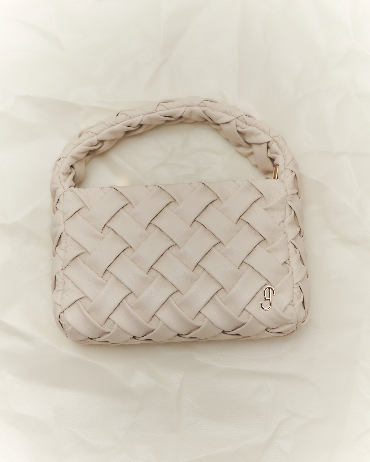 MINI PARIS HANDBAG - BEIGE