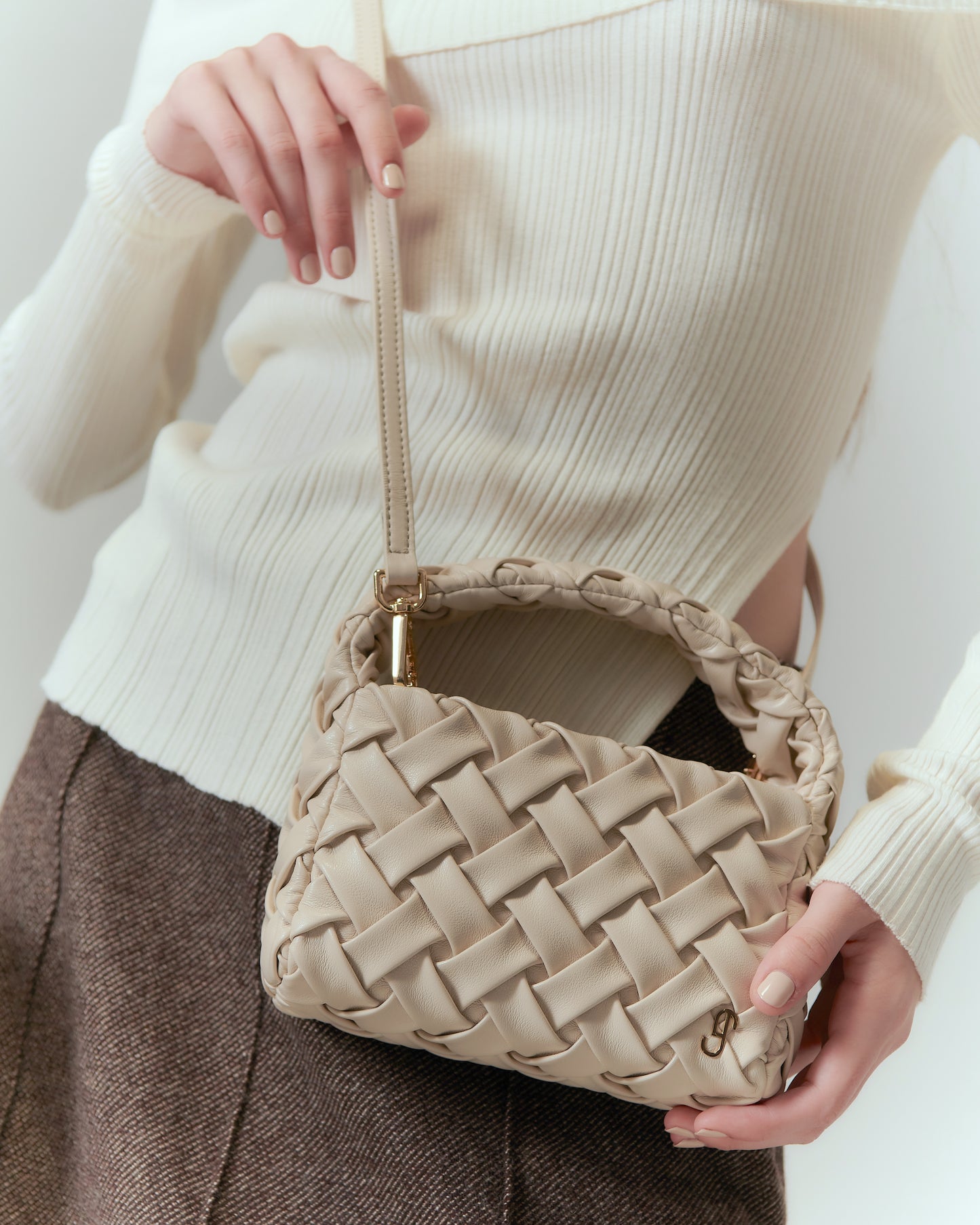 MINI PARIS HANDBAG - BEIGE