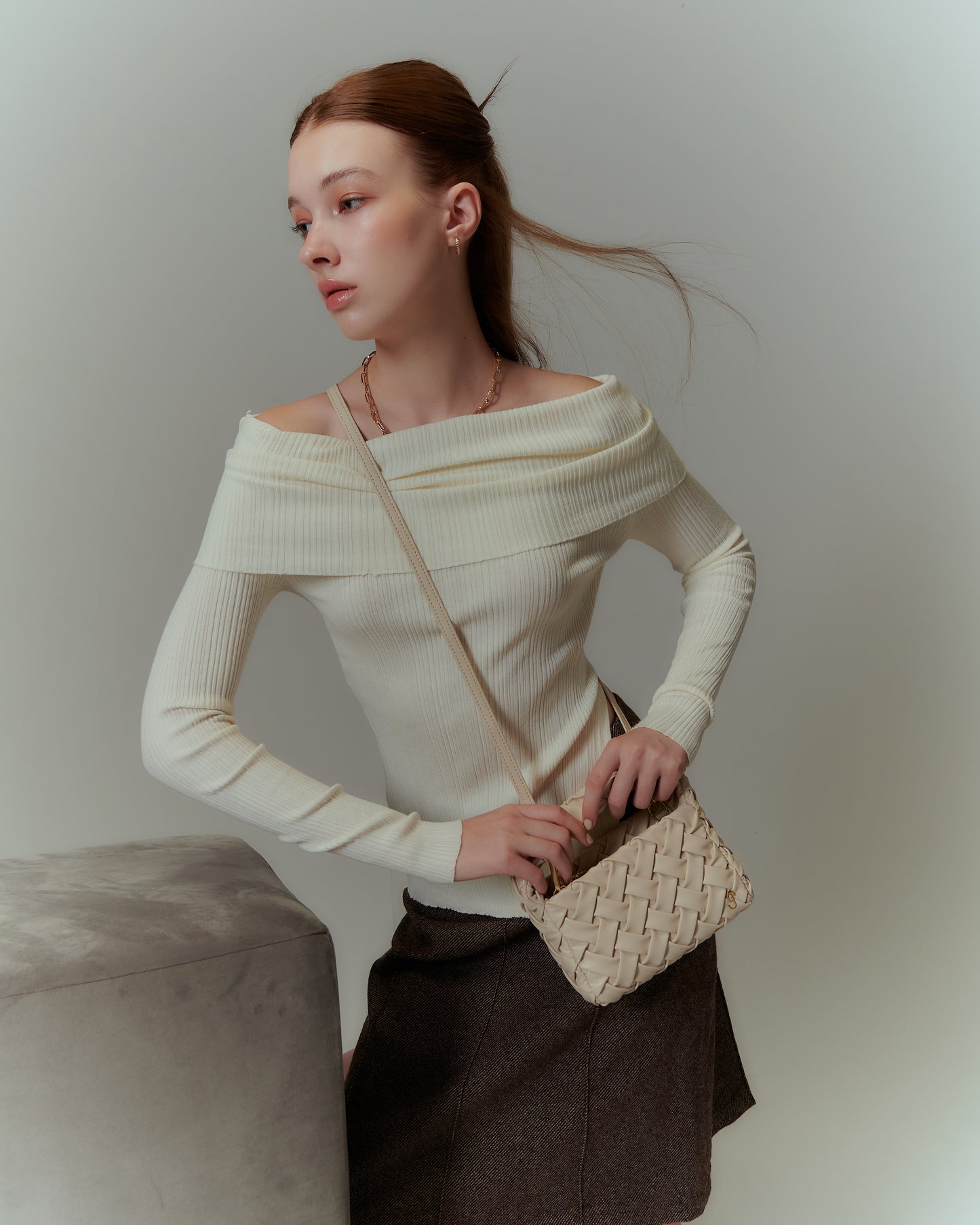MINI PARIS HANDBAG - BEIGE