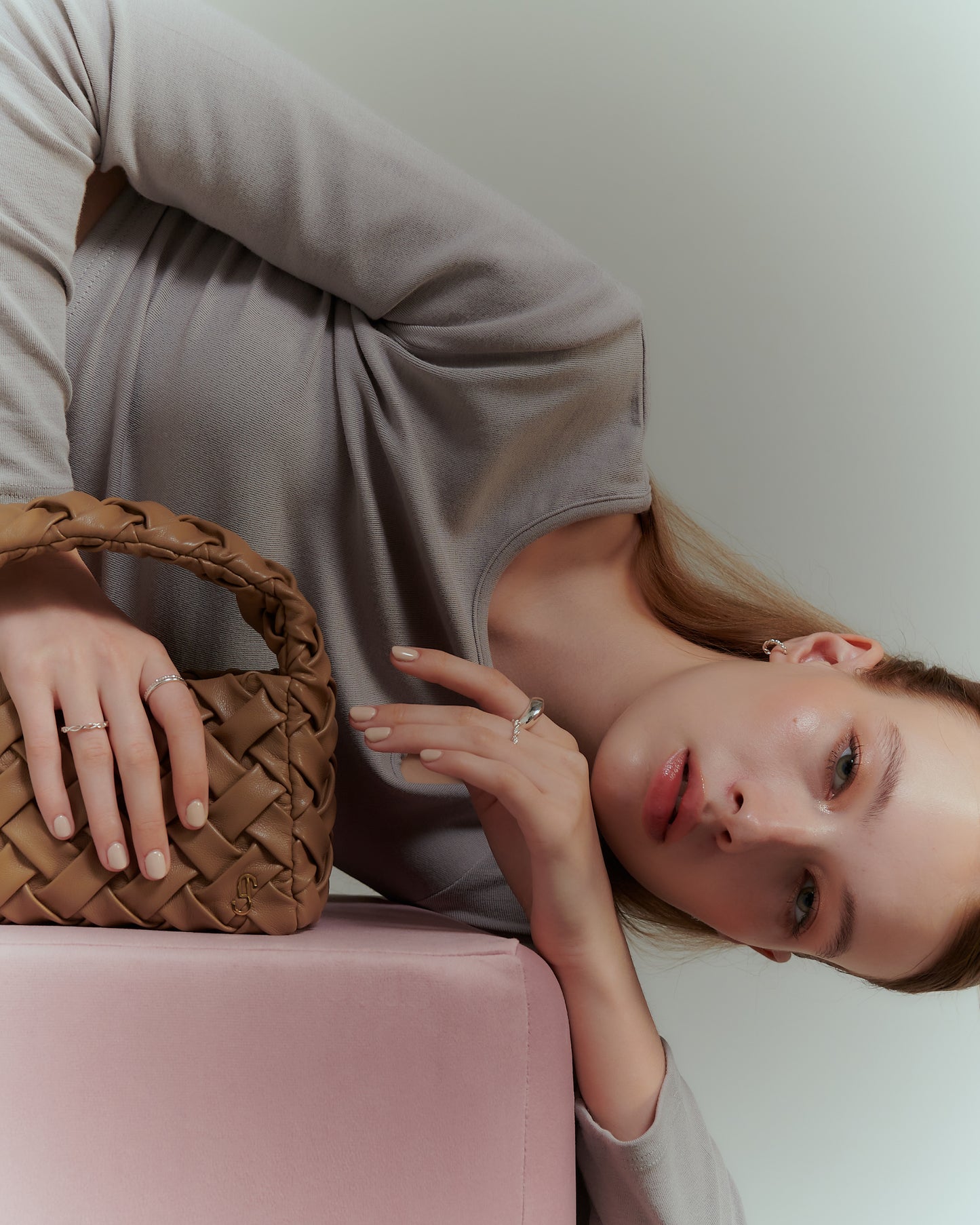 MINI PARIS HANDBAG - BROWN