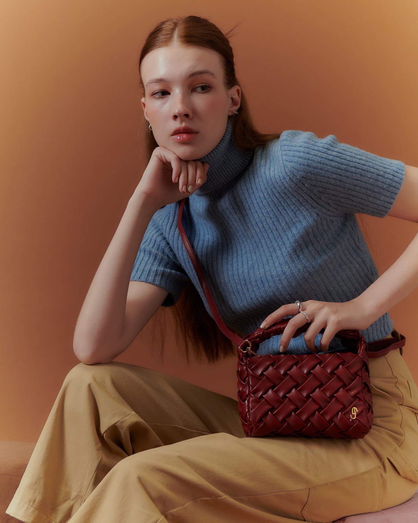 MINI PARIS HANDBAG - RED