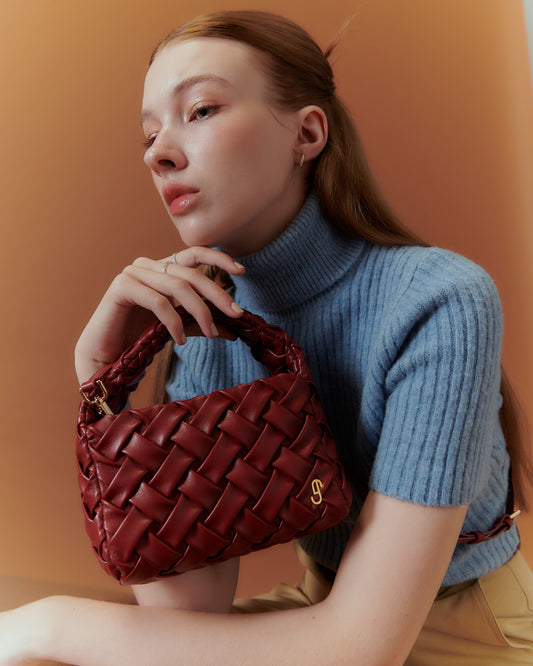 MINI PARIS HANDBAG - RED