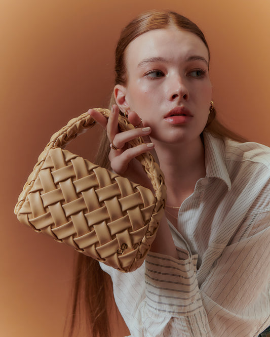 MINI PARIS HANDBAG - YELLOW