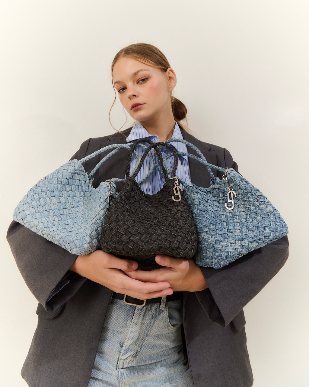 WONTON BAG - LIGHT DENIM