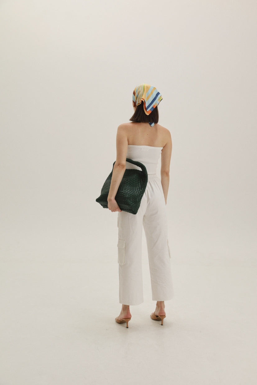 PIPER TOTE - DARK GREEN