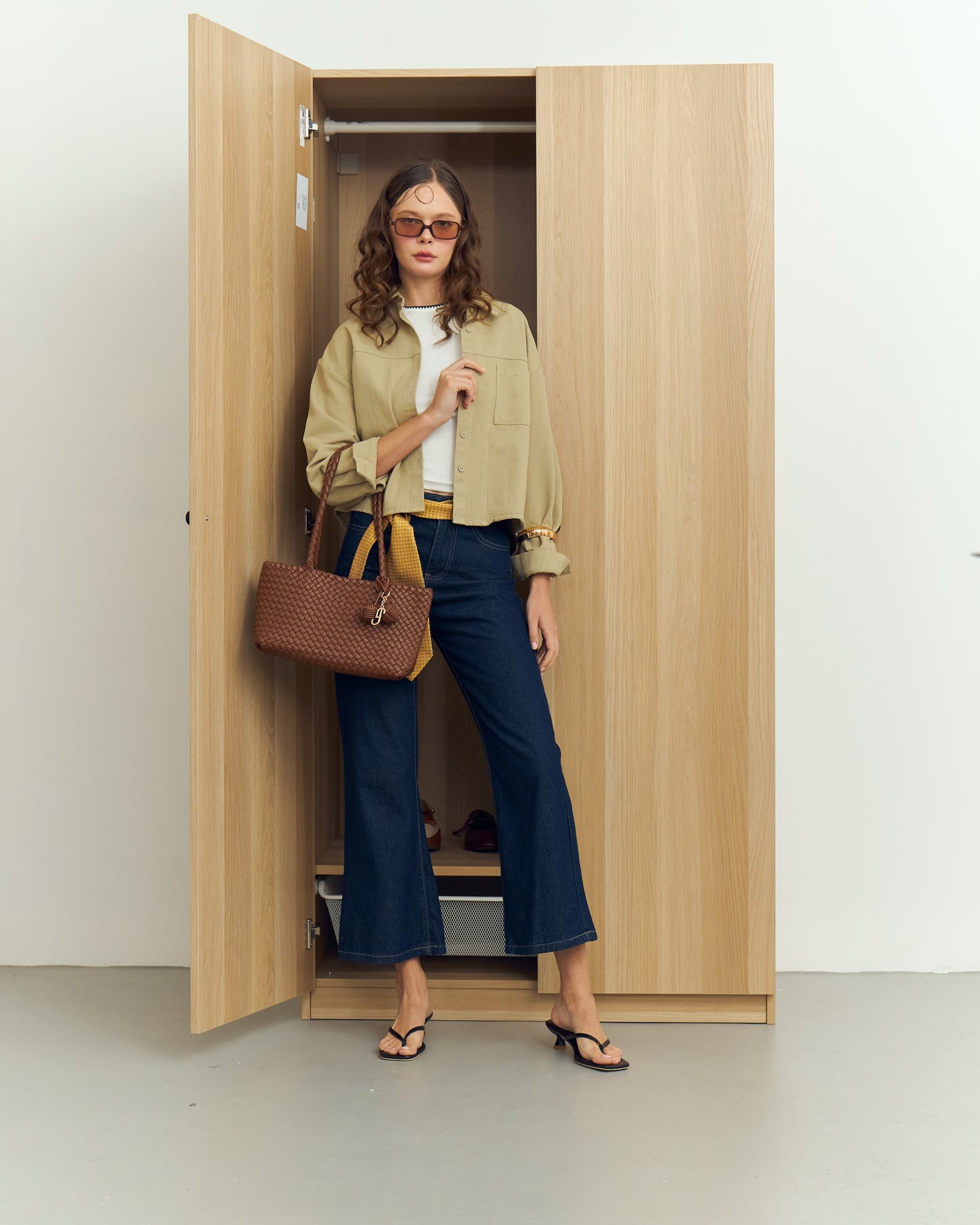 BAMBI SHOULDER BAG - BROWN