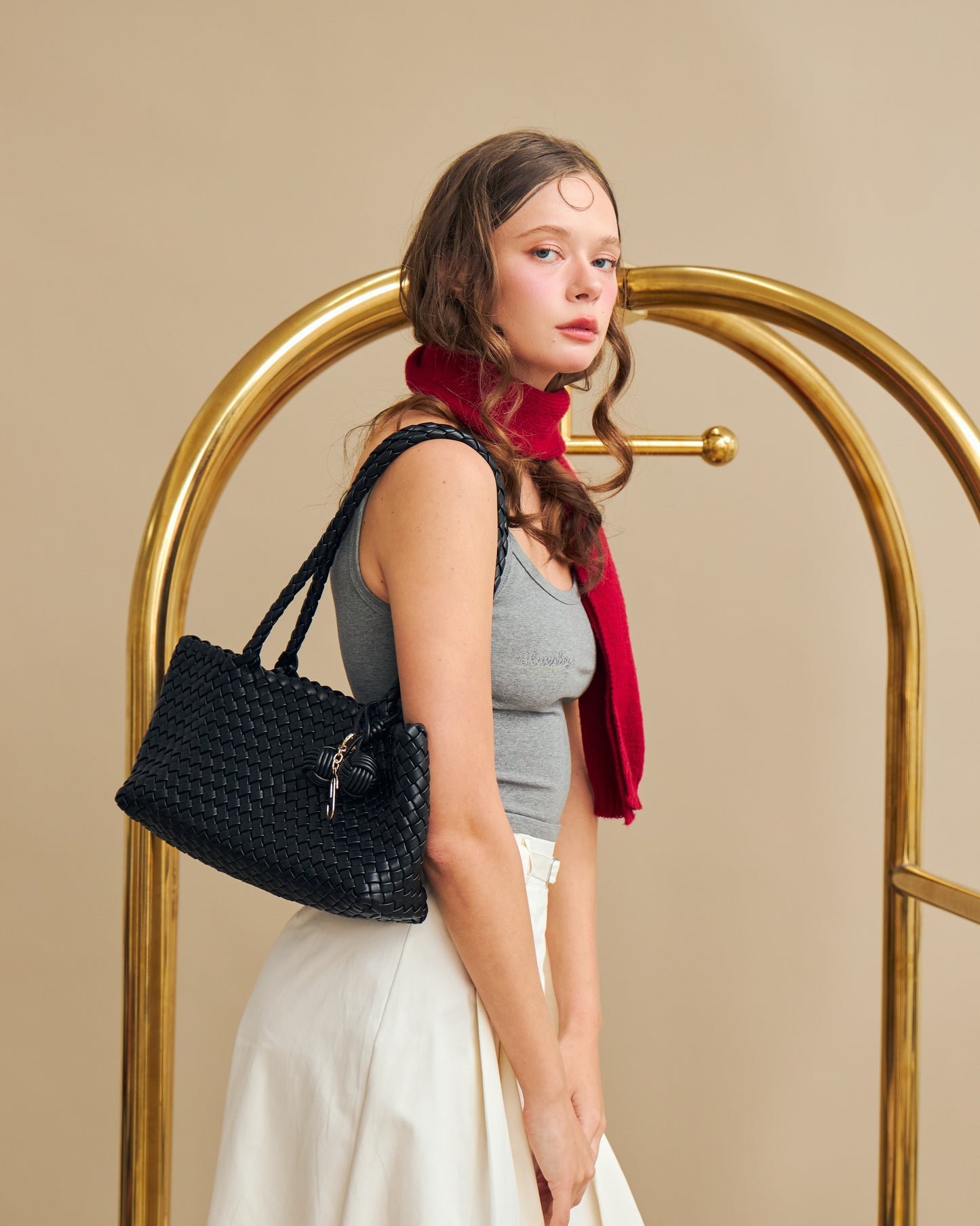 BAMBI SHOULDER BAG - BLACK