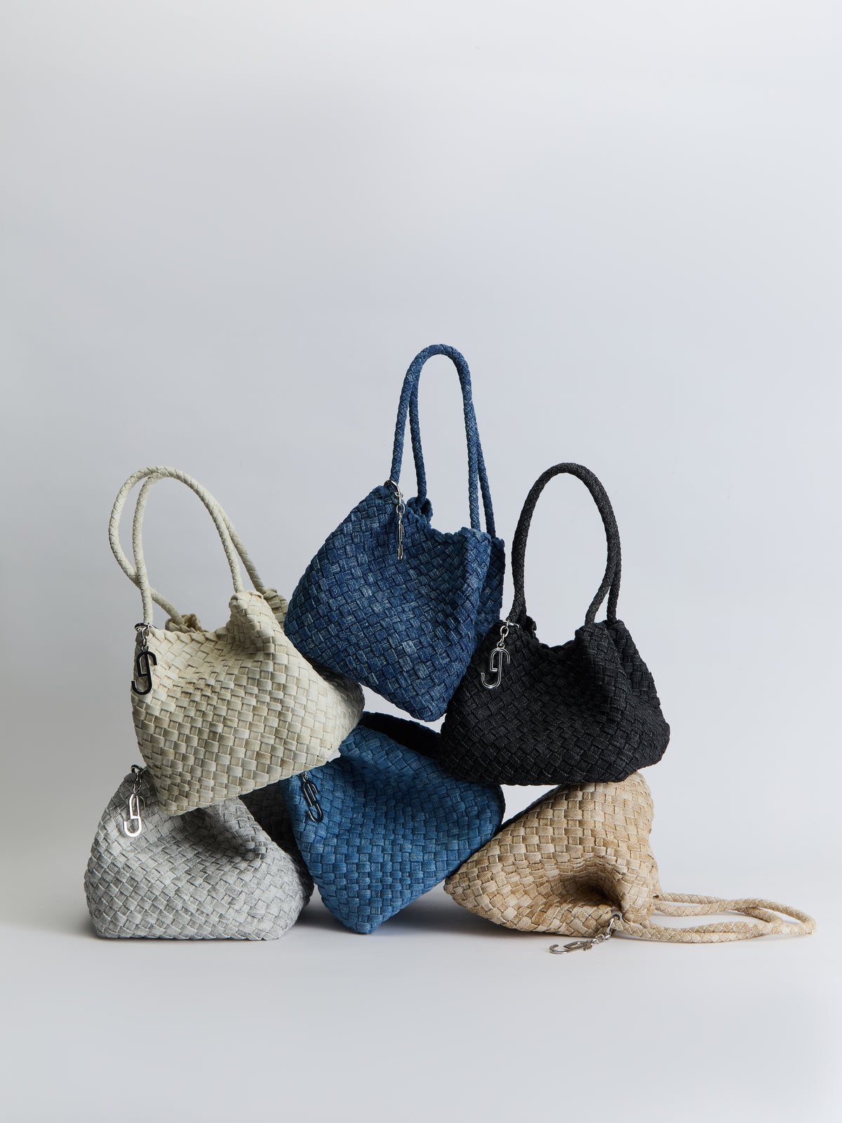 WONTON BAG - OAT DENIM