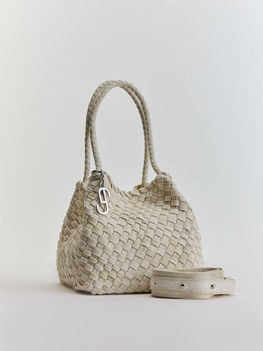 WONTON BAG - OAT DENIM