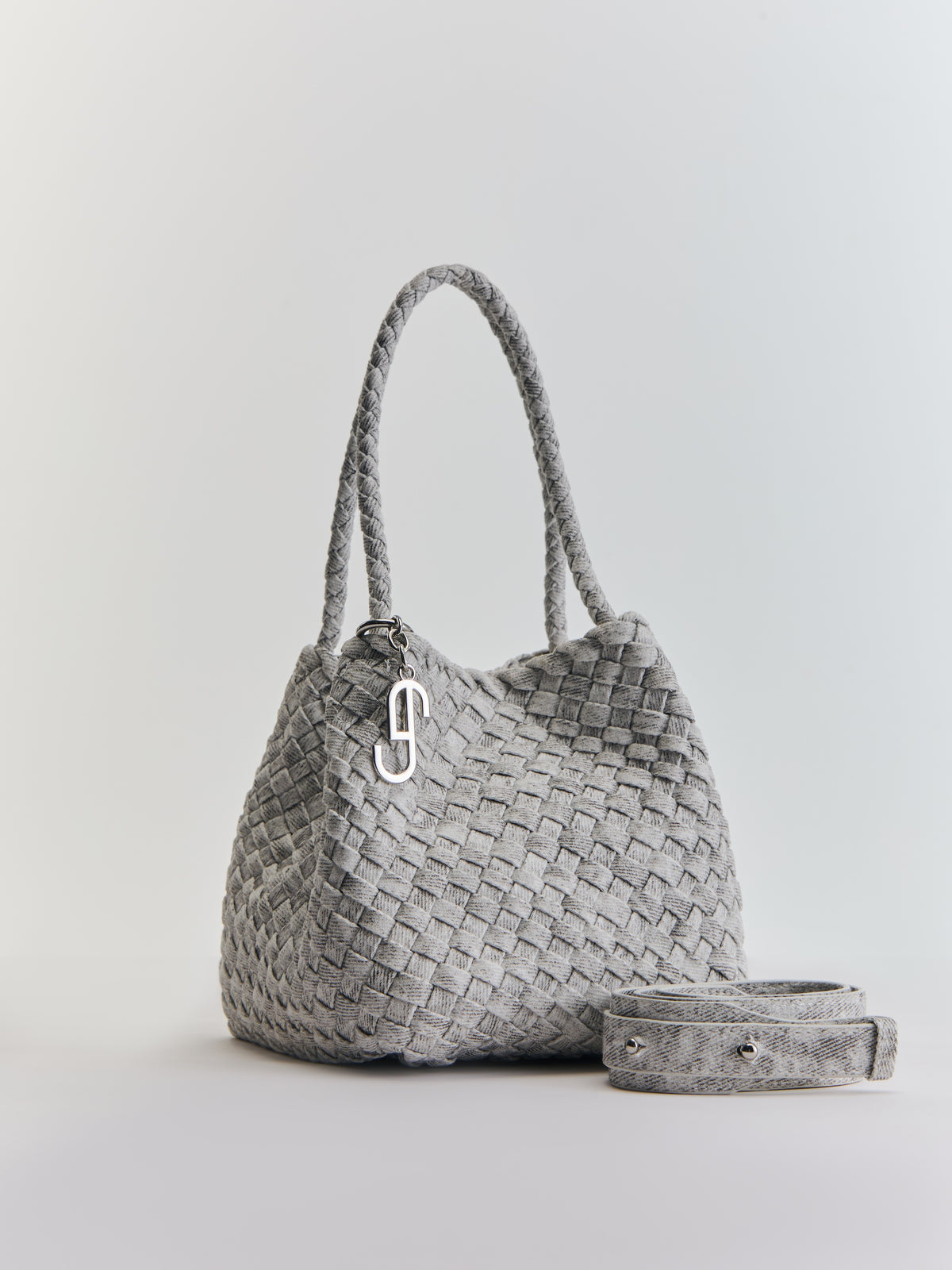 WONTON BAG - ASH DENIM