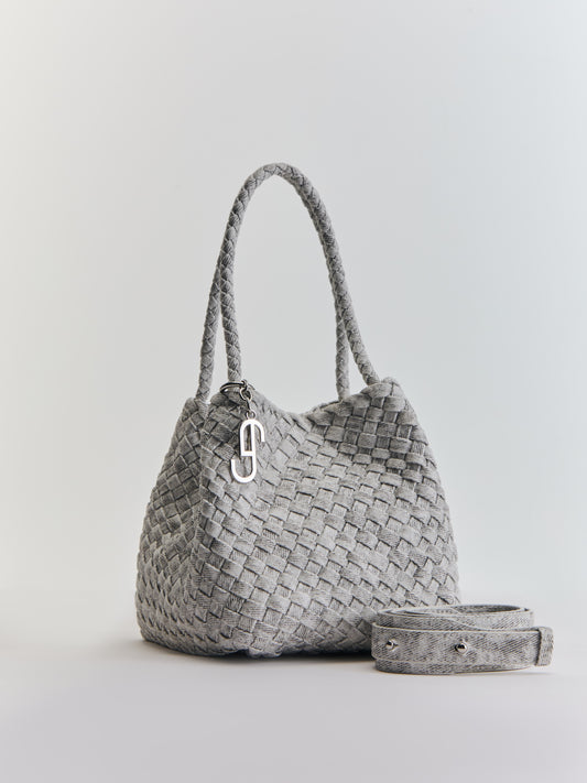 WONTON BAG - ASH DENIM