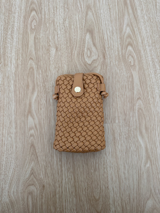 NOVA PHONE BAG - TAN