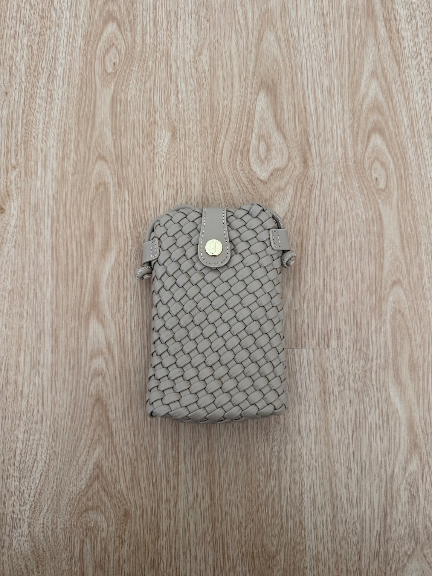 NOVA PHONE BAG - TAUPE