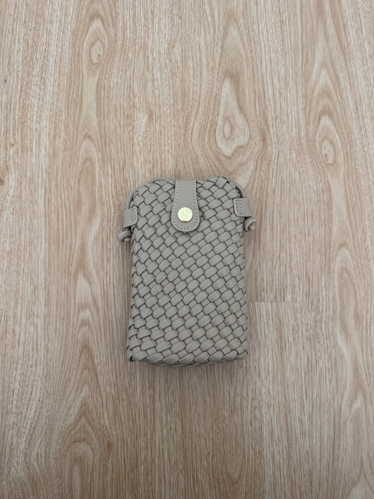 NOVA PHONE BAG - TAUPE