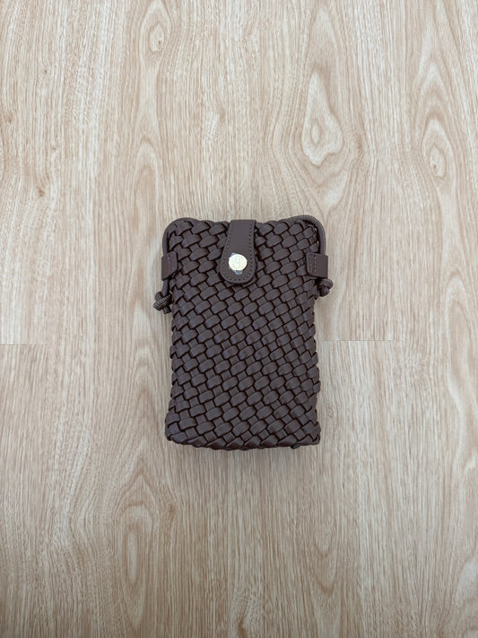 NOVA PHONE BAG - COFFEE