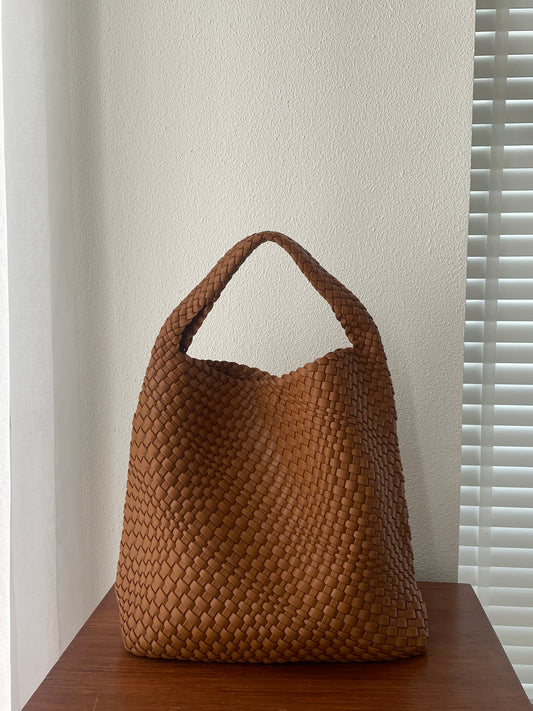 PIPER TOTE - CAMEL