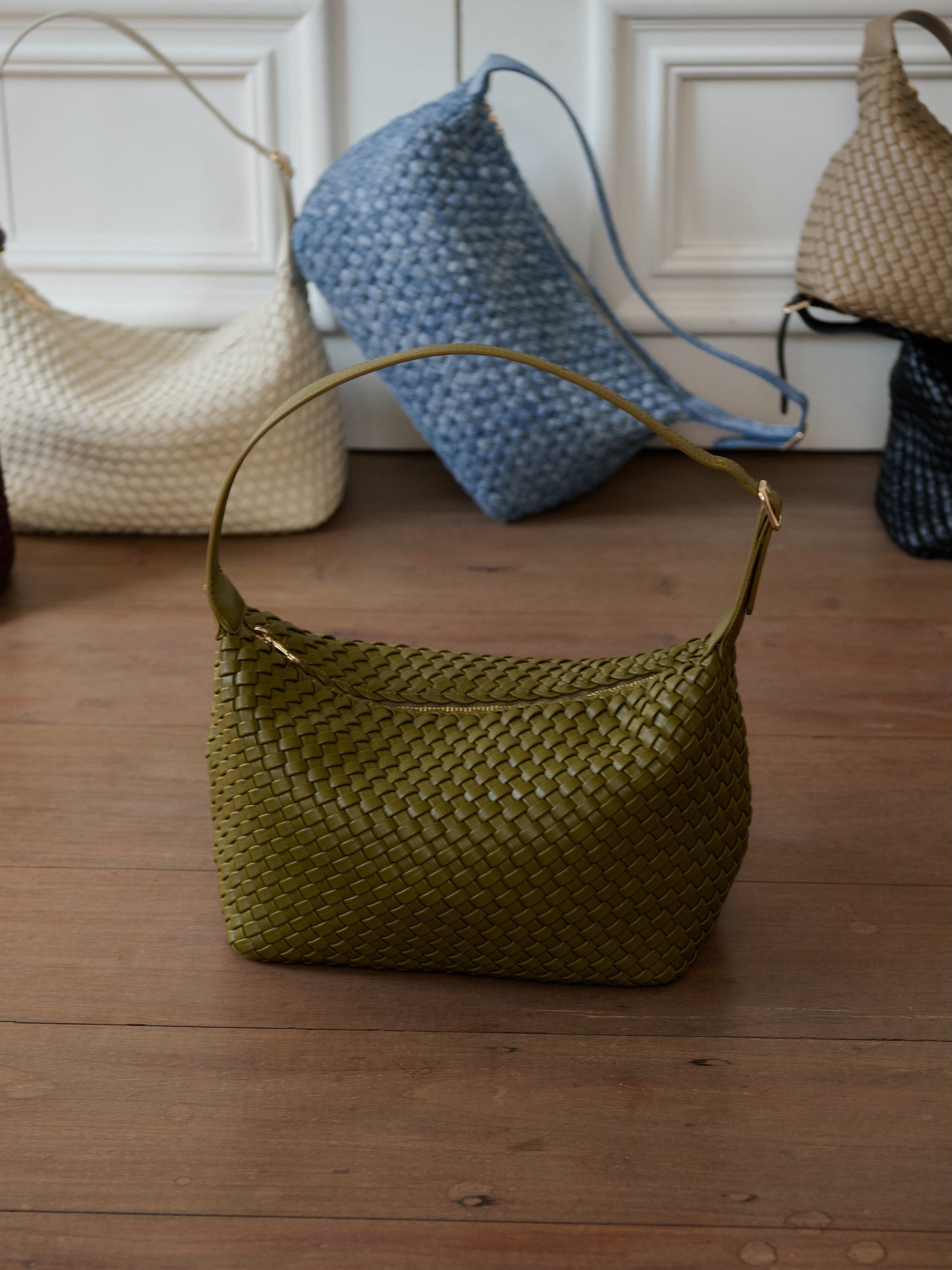 AUDREY MEDIUM - OLIVE GREEN