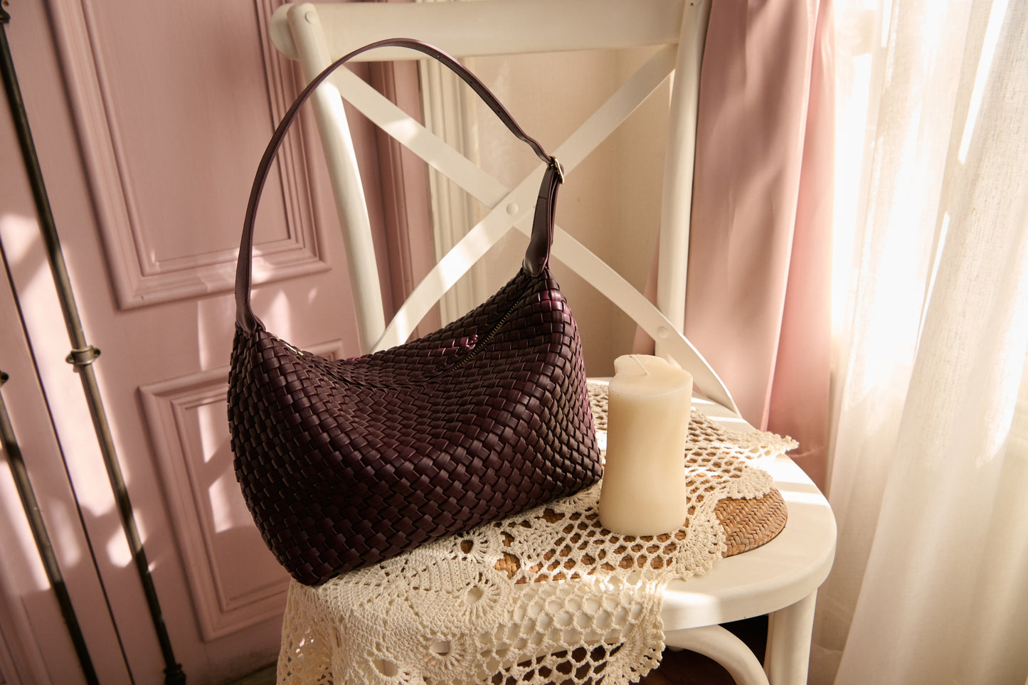 AUDREY MEDIUM - DARK PLUM