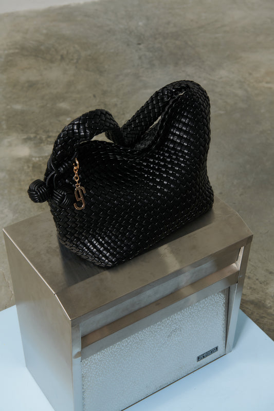 POPPY SHOULDER BAG - BLACK