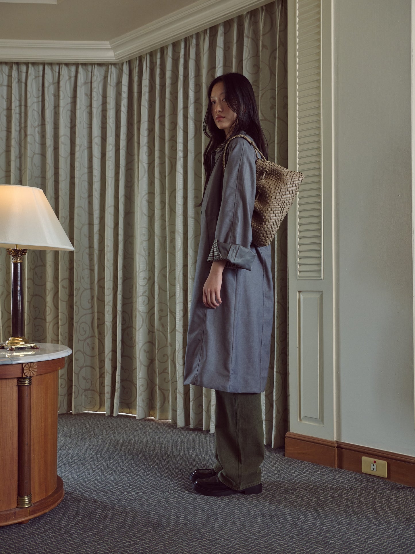 PUFF BAG - TAUPE