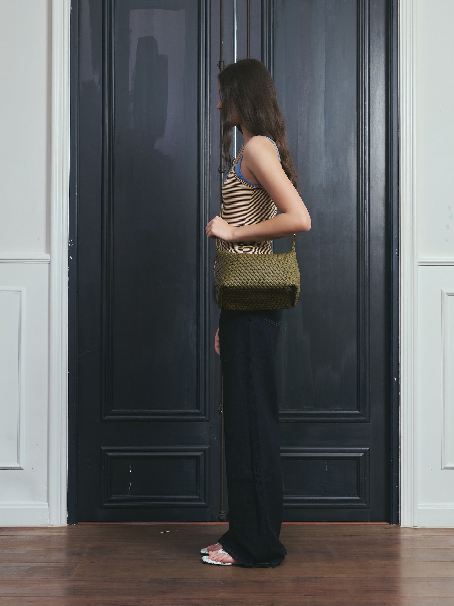 AUDREY MEDIUM - OLIVE GREEN