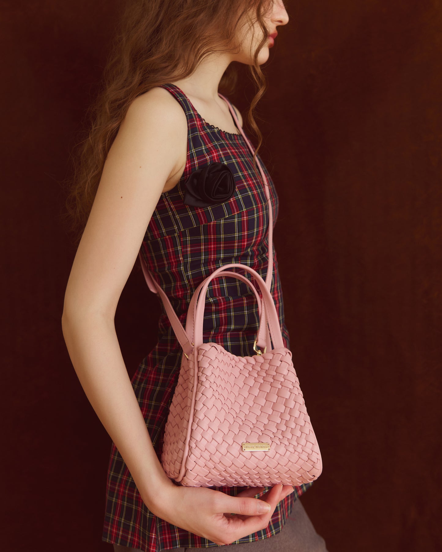 PAIGE HANDBAG - BABY PINK