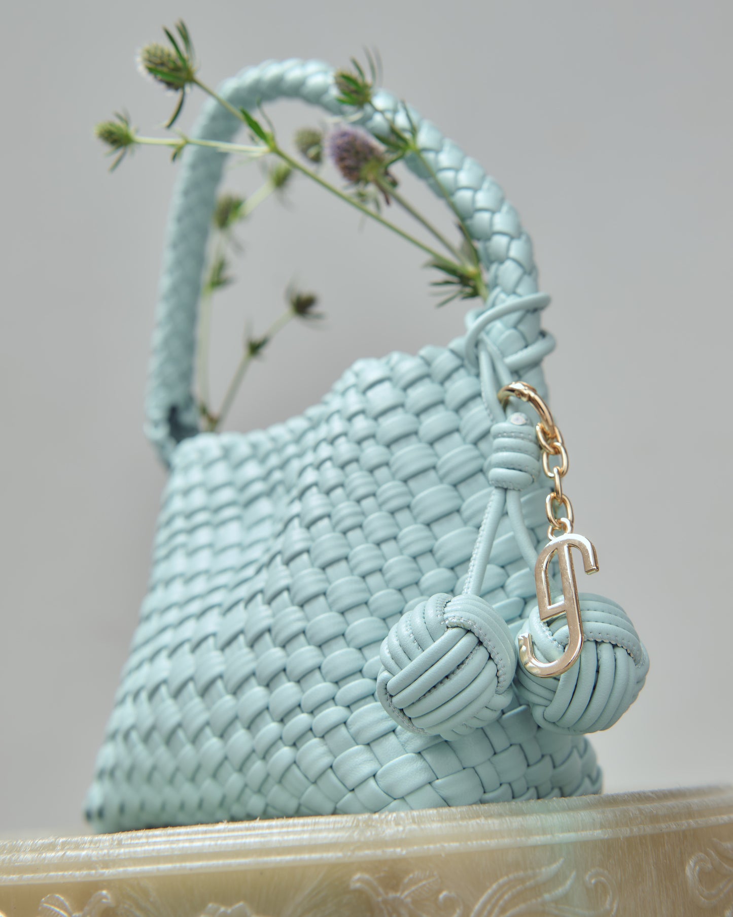 MINI POPPY BAG - LIGHT BLUE